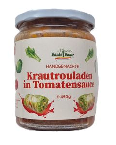 Gefüllte Krauztrouladen in Tomatensauce 450g von Danke Bauer
