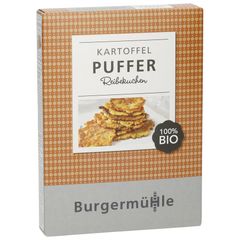Bio Kartoffel Puffer 170g - 10er Vorteilspack von Burgermühle