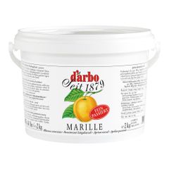 Darbo apricot fruit spread strained 2kg plastic bucket