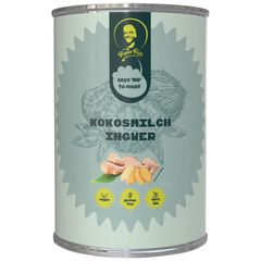 Bio Kokosmilch Ingwer 400ml - 6er Vorteilspack von Vegan Pete