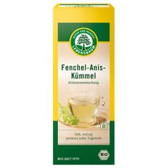 Bio Kräutertee Fenchel-Anis-Kümmel 20 Beutel 50g von LEBENSBAUM