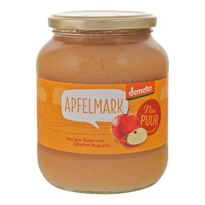 Bio Apfelmark 700g - 6er Vorteilspack von Nur Puur
