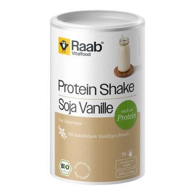 Bio Protein Shake Vanille 300g - 4er Vorteilspack von Raab Vitalfood