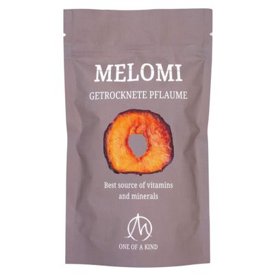 Getrocknete Pflaumen in Scheiben 70g - Trockenfrüchte von Melomi