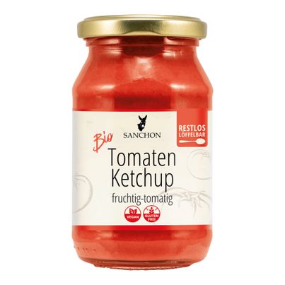 Bio Tomaten Ketchup 250ml - 6er Vorteilspack von Sanchon
