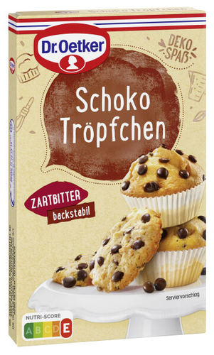 Dr. Oetker chocolate drops 75 g