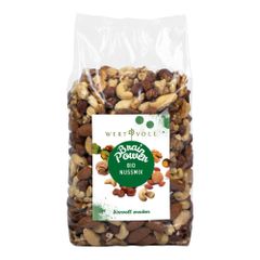 Bio Nussmix Brain Power 1000g von Wertvoll