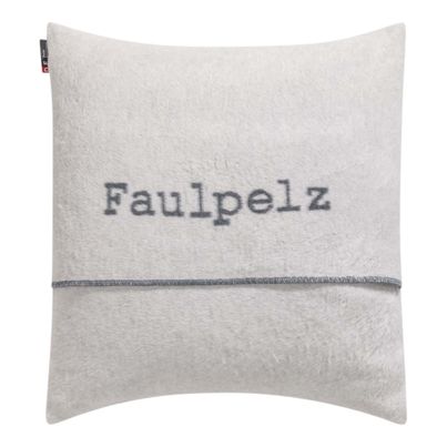 Cushion Cover Faulpelz Color Grey 50x50cm by David Fussenegger