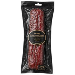 Rindersalami ohne Schweinefleisch 200g von Danke Bauer
