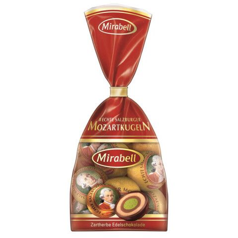 Mirabell Mozartkugeln bags 8 pieces 150g from Mirabell