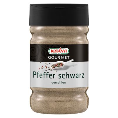 Kotanyi Pfeffer schwarz gemahlen 1200ccm 533g online bestellen