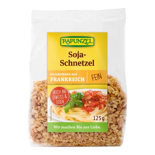 Bio Sojaschnetzel fein 125g - 6er Vorteilspack von Rapunzel Naturkost