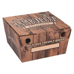 Burgerbox 15 x 15 x 95 cm 100Stück von Wimex