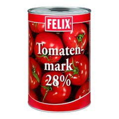 Tomatenmark 28 Prozent 4500g von Felix