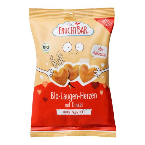 Bio Laugen-Herzen mit Dinkel 90g - 7er Vorteilspack von Fruchtbar