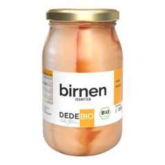 Bio Birnen Schnitten 365g - 6er Vorteilspack von Dedebio Food