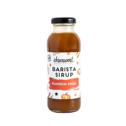 Bio Ehrenwort Pumpkin Spice Barista Sirup 250ml