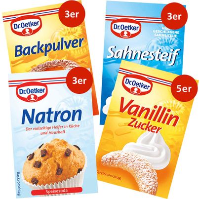 Dr. Oetker Backzutaten-Set