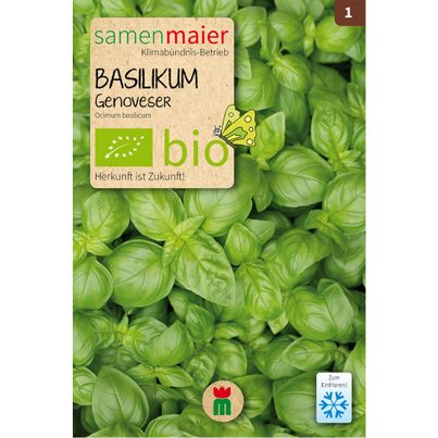 Bio Basilikum Genoveser - 1.2 g Saatgut