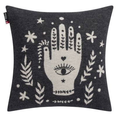 Cushion Cover be yourself Color Anthracite Grey 40x40cm by David Fussenegger