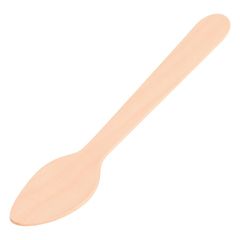 Holz Kaffeelöffel 11cm 100Stück von Wimex