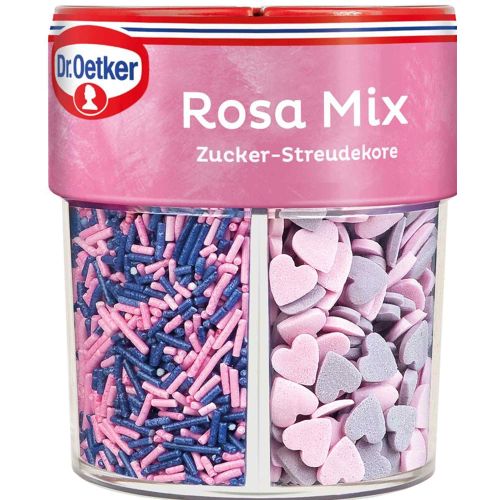 Dr. Oetker Pink Mix sprinkle decor 84g