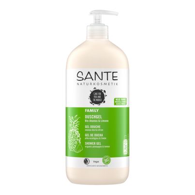 Organic Shower Gel Pineapple & Lemon 950ml from Sante Naturkosmetik