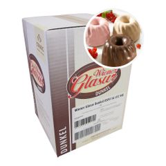 Wiener Glasur dunkel 5000g von Stamag