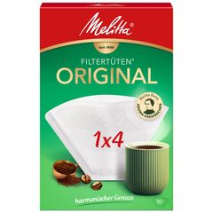 Kaffeefilter Original 1x4 weiß 80Stück von Melitta