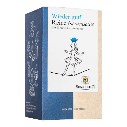 Organic Pure Nerve Matter Tea 18 bags from Sonnentor