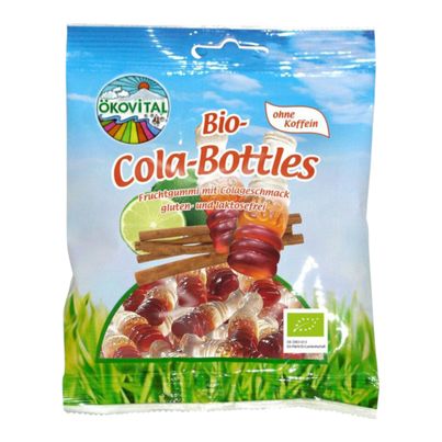 Bio Cola Bottles 80g - 12er Vorteilspack von Ökovital Rösner