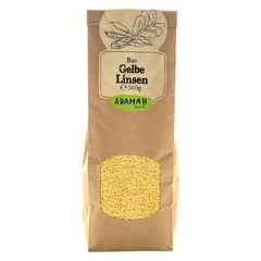 Bio Gelbe Linsen aus Österreich 500g - 6er Vorteilspack von Adamah Biohof