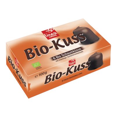 Bio Kuss Schaumküsse 100g - 12er Vorteilspack von Linea Natura