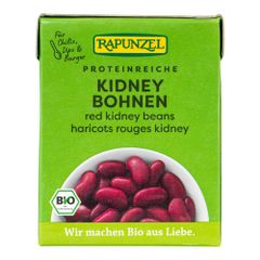 Bio Rote Kidney Bohnen im Tetrap. 380g - 12er Vorteilspack von Rapunzel