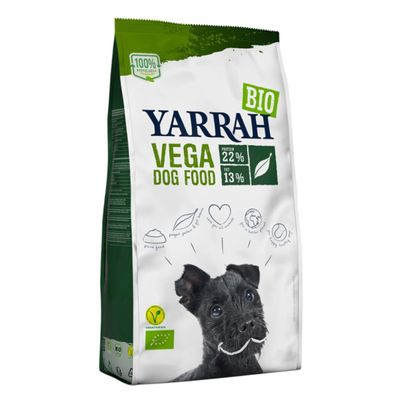 Bio Yarrah Trockenfutter für erwachsene Hunde vegan 2kg - 4er Vorteilspack - Tierfutter von Yarrah