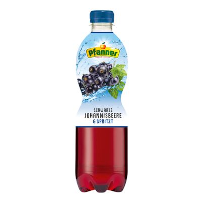 Johannisbeere gespritzt 500ml - 12er Vorteilspack von Pfanner