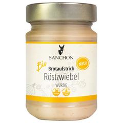 Bio Brotaufstrich Röstzwiebel 140g - 6er Vorteilspack von Sanchon