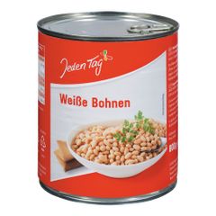 White beans 800g from Jeden Tag