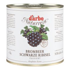 Darbo all natural blackberry & black currant preserve 3 kg