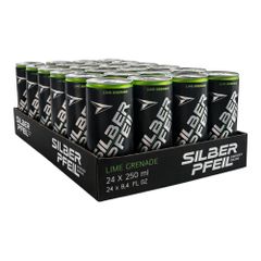Silberpfeil Energy Drink Granatapfel-Limette 24 x 0,25l