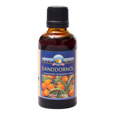 Bio Sanddorn-Fruchtfleischöl 50ml von Bio King