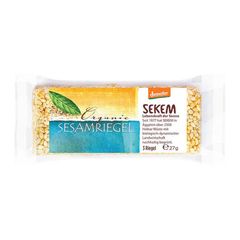 Bio Sesam Riegel natur 27g - 12er Vorteilspack von Sekem