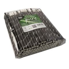 Löffelhalme Papier 20cm Durchmesser  8mm 100Stück von Papstar