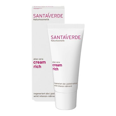 Bio aloe vera cream rich 30ml from Santaverde