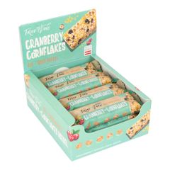 Bio Cranberry-Cornflakes-Riegel 35g - 12er Vorteilspack von True Love