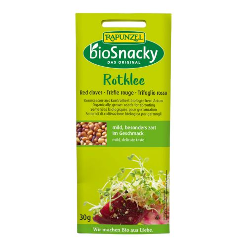 Bio bioSnacky Rotklee Keimsaaten 30g - 12er Vorteilspack von bioSnacky - Rapunzel