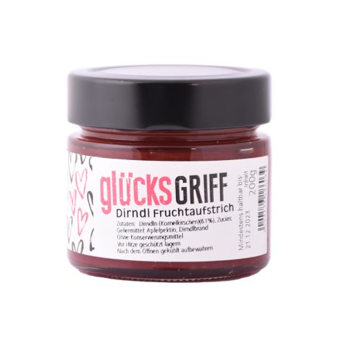 GlücksGriff Dirndlmarmelade 200g