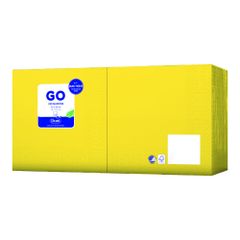 Servietten gelb 3lg 33x33 250ct von Duni