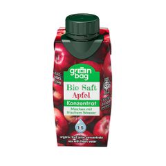 Bio Apfelsaftkonzentrat 200ml - zum Selbermischen - ohne Zuckerzusatz - nachhaltig - individueller Apfelsaft von Green Bag