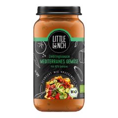 Bio Gemüse Mediterran 250g - 6er Vorteilspack - Sauce von Little Lunch
